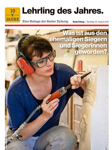 Titelseite Basler Zeitung Spezialausgabe